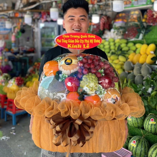 giỏ trái cây tặng quà 07