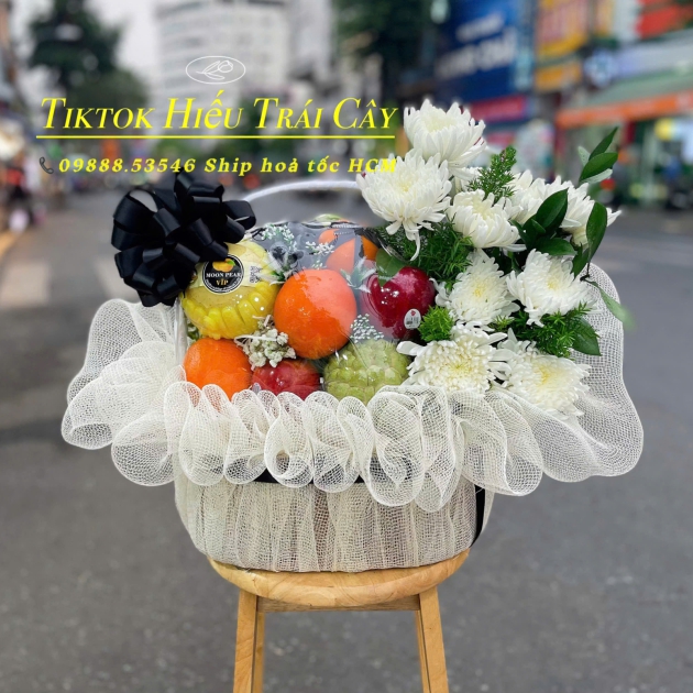 giỏ trái cây tặng quà 08