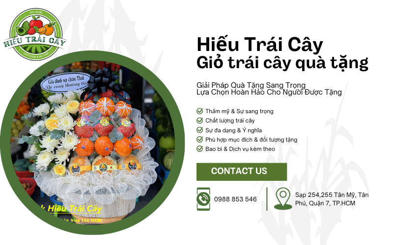 Giỏ quà Trái Cây Nhập Khẩu: Món Quà Ý Nghĩa, Thanh Lịch, Sang Trọng