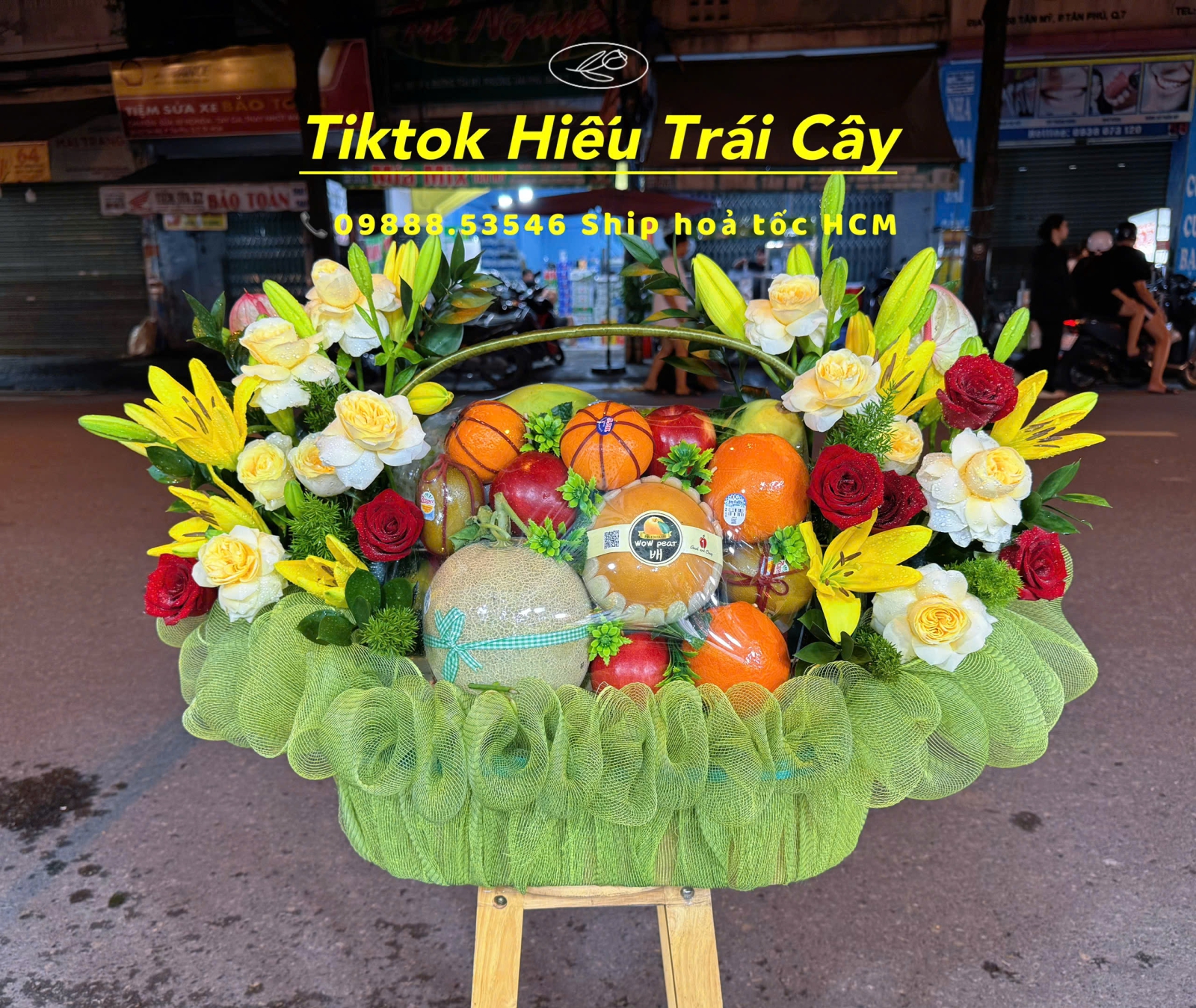 giỏ trái cây tặng quà 1