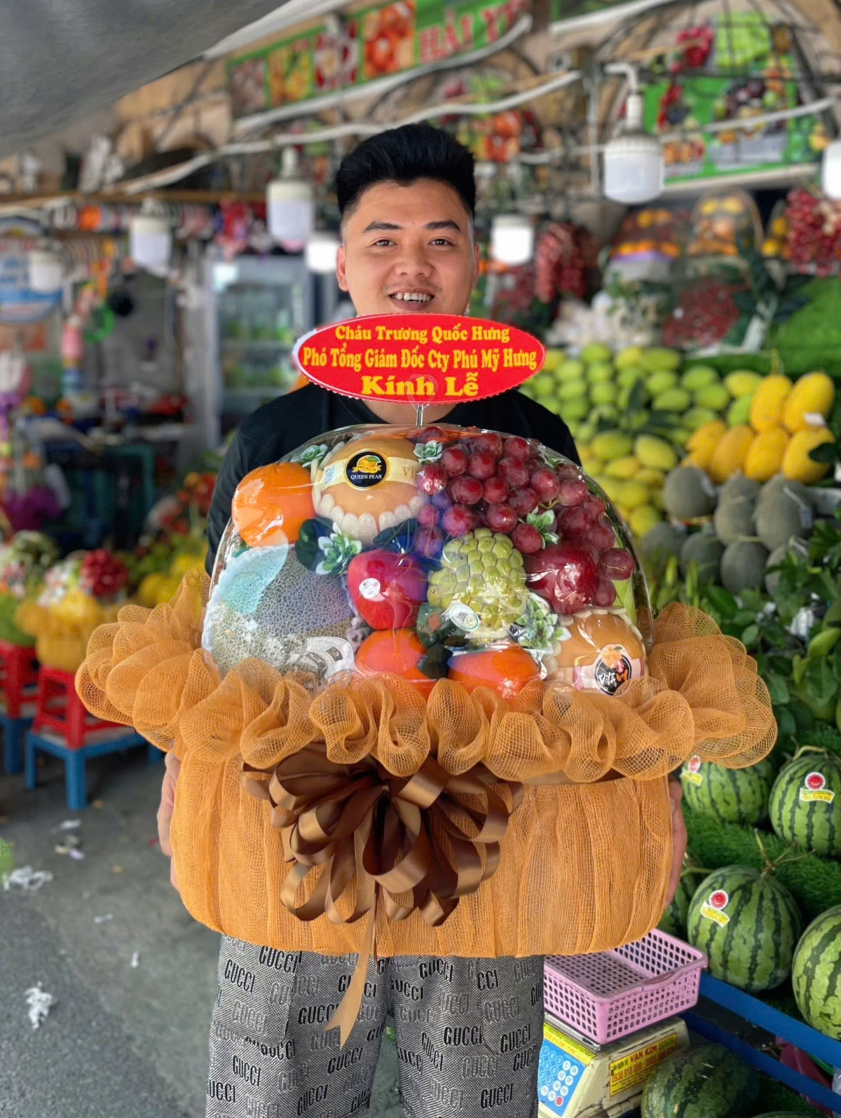 giỏ trái cây tặng quà 07